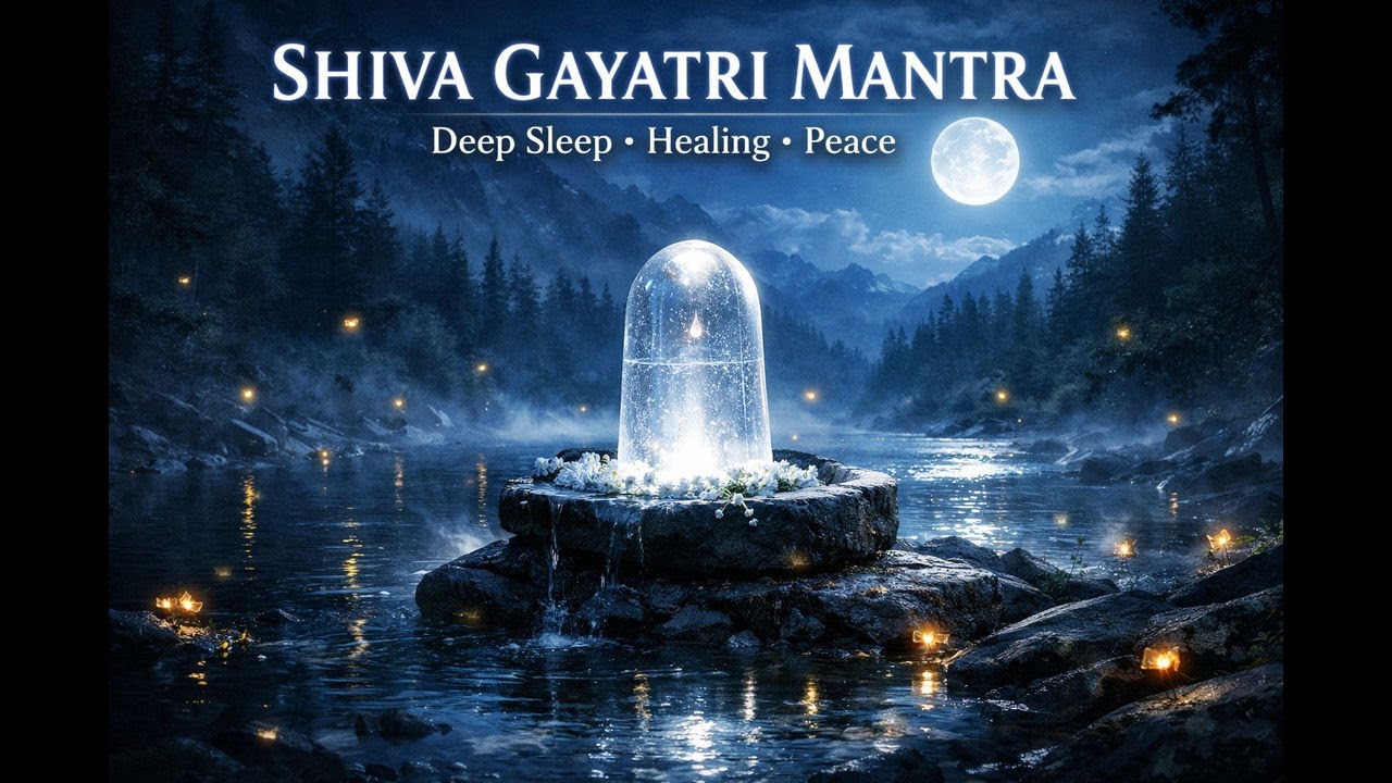Shiva Gayatri Mantra for Deep Sleep & Healing | Relaxing Meditation Music | Bhakti Odyssey