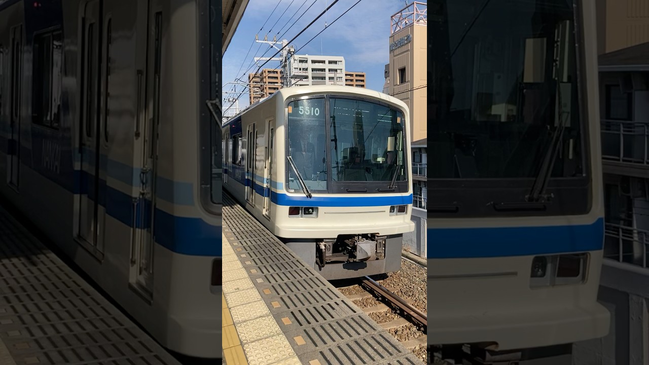 南海(泉北)5000系区間急行和泉中央行き深井駅発車 