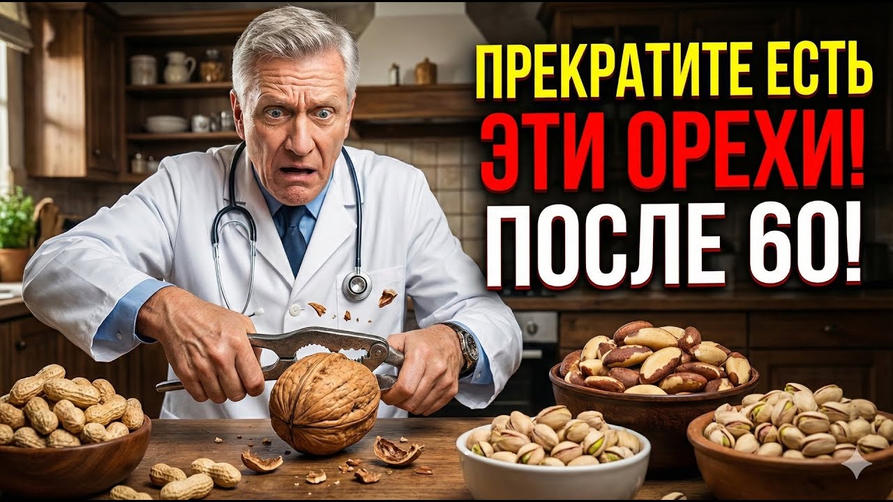3 Ореха, Которые Я ЗАПРЕЩАЮ Пациентам После 60 (№3 Удивит)