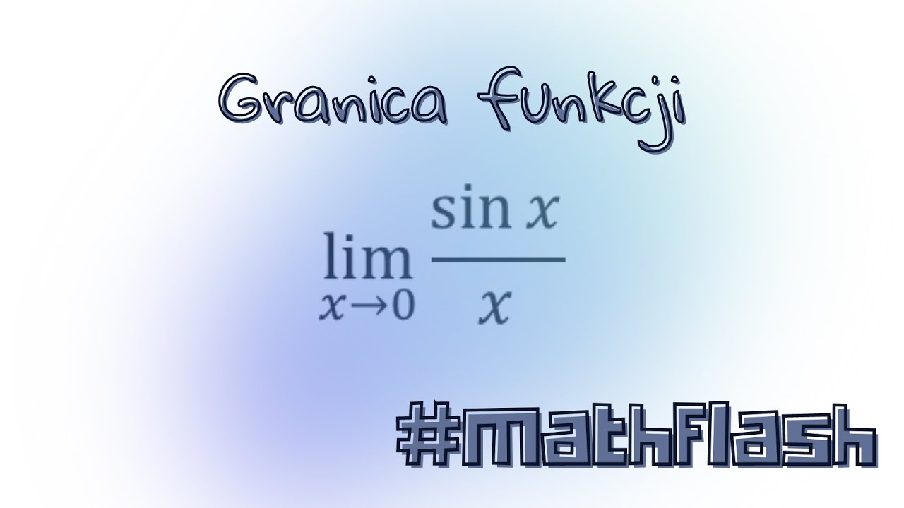 Granica funkcji #mathflash