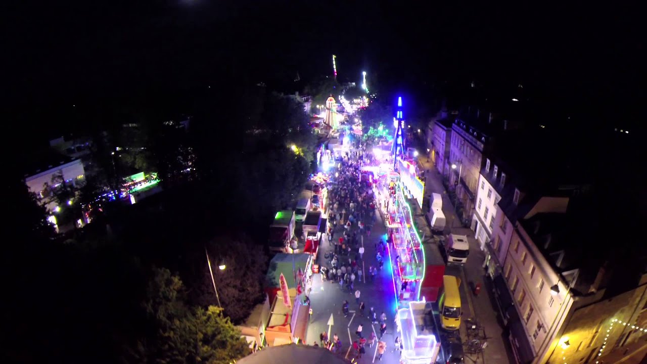 Oxford St Giles Fair From The Air (2014)