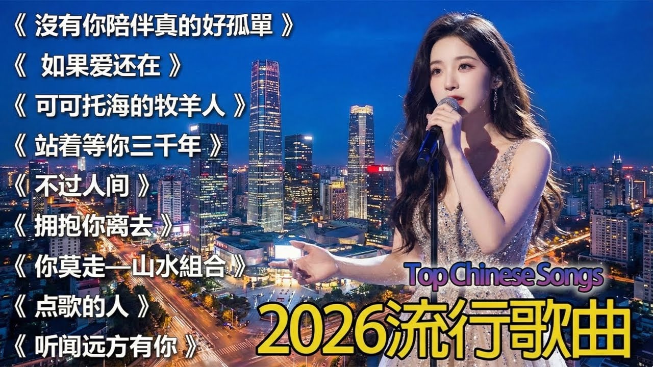 大陸流行歌曲🎈🎈【無廣告】2025最新歌曲 2025好听的流行歌🎗️華語流行串燒精選抒情歌 🎗️Top Chinese Songs 2026