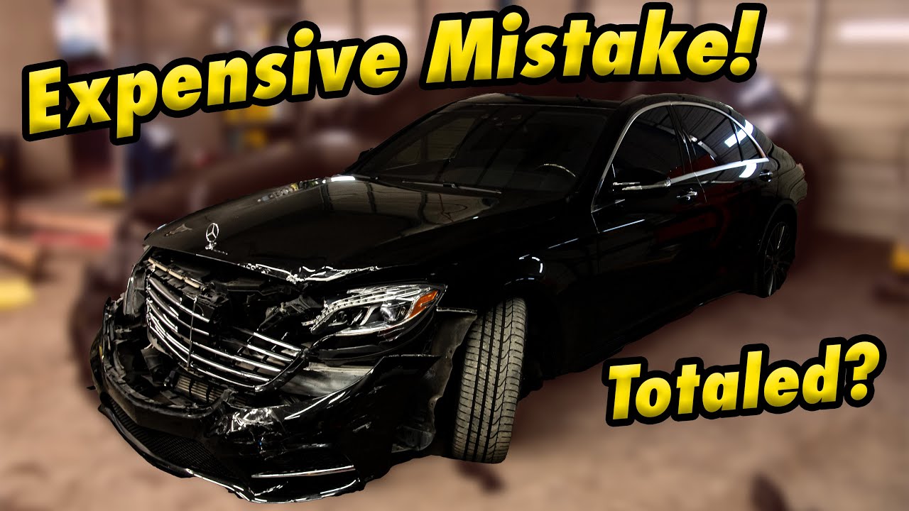 Repairing a Wrecked Mercedes S550 For a Subscriber! Part 1