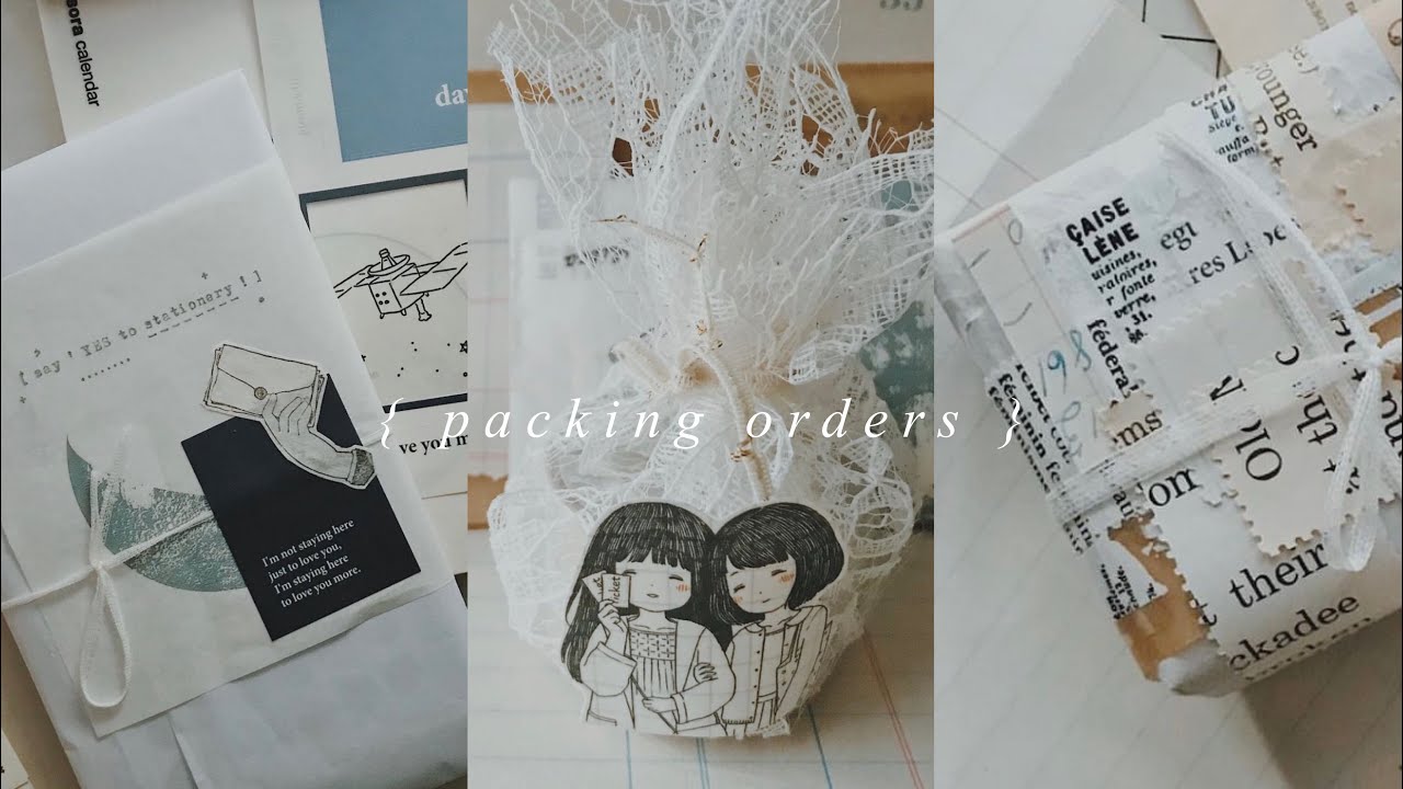 Packing Orders: Daily Packing Vlog 02 | ASMR No Music