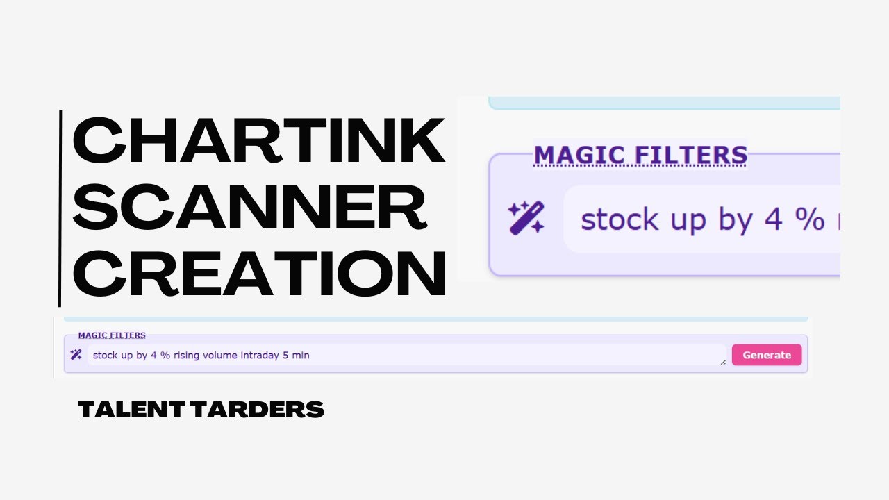 Создание сканера Chartink с помощью Magic Filters | Новое обновление Chartink