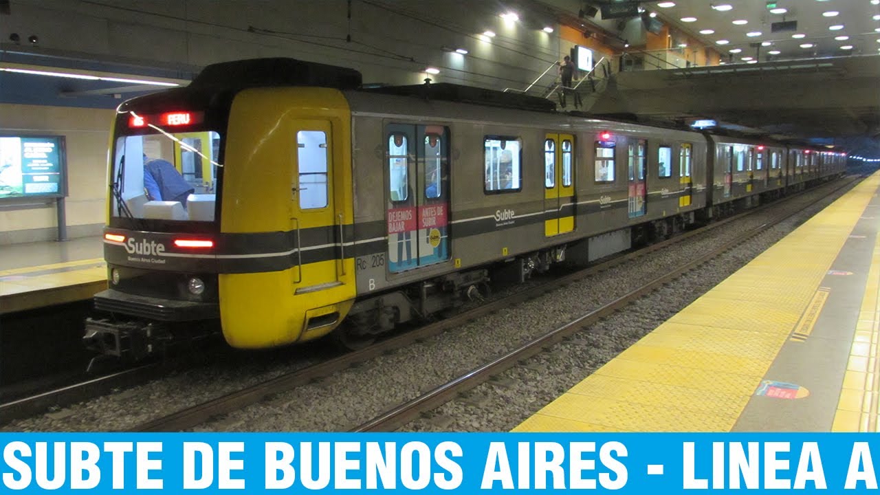 Subte de Buenos Aires | Recorriendo la Linea A (Agosto 2018)