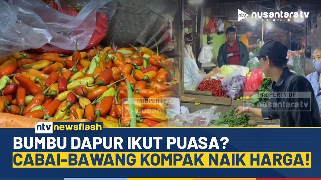 Cabai Rawit Lagi Galak! Harga Tembus Rp120 Ribu, Pedagang Curhat Omzet Lesu | NTV NEWS FLASH
