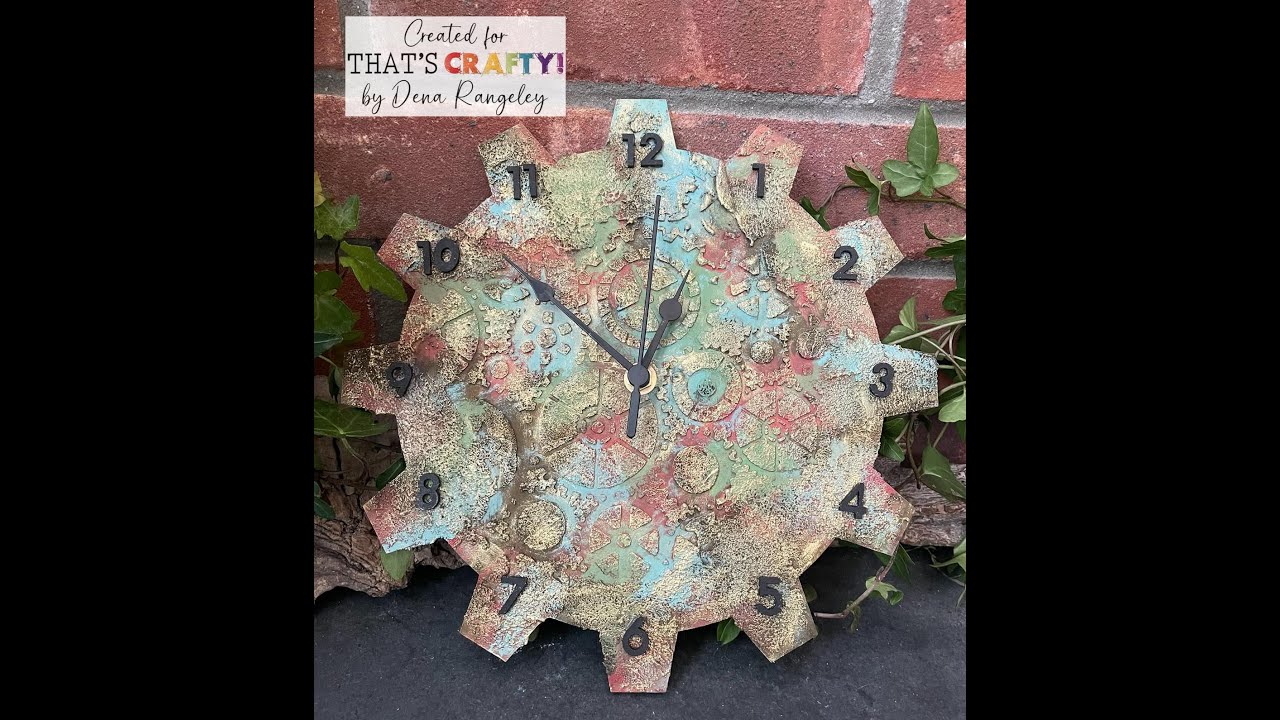 That's Crafty Cog clock