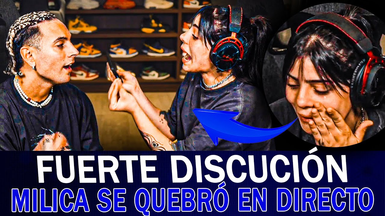MILICA DISCUTE con COSCU en DIRECTO y TERMINA LLORANDO