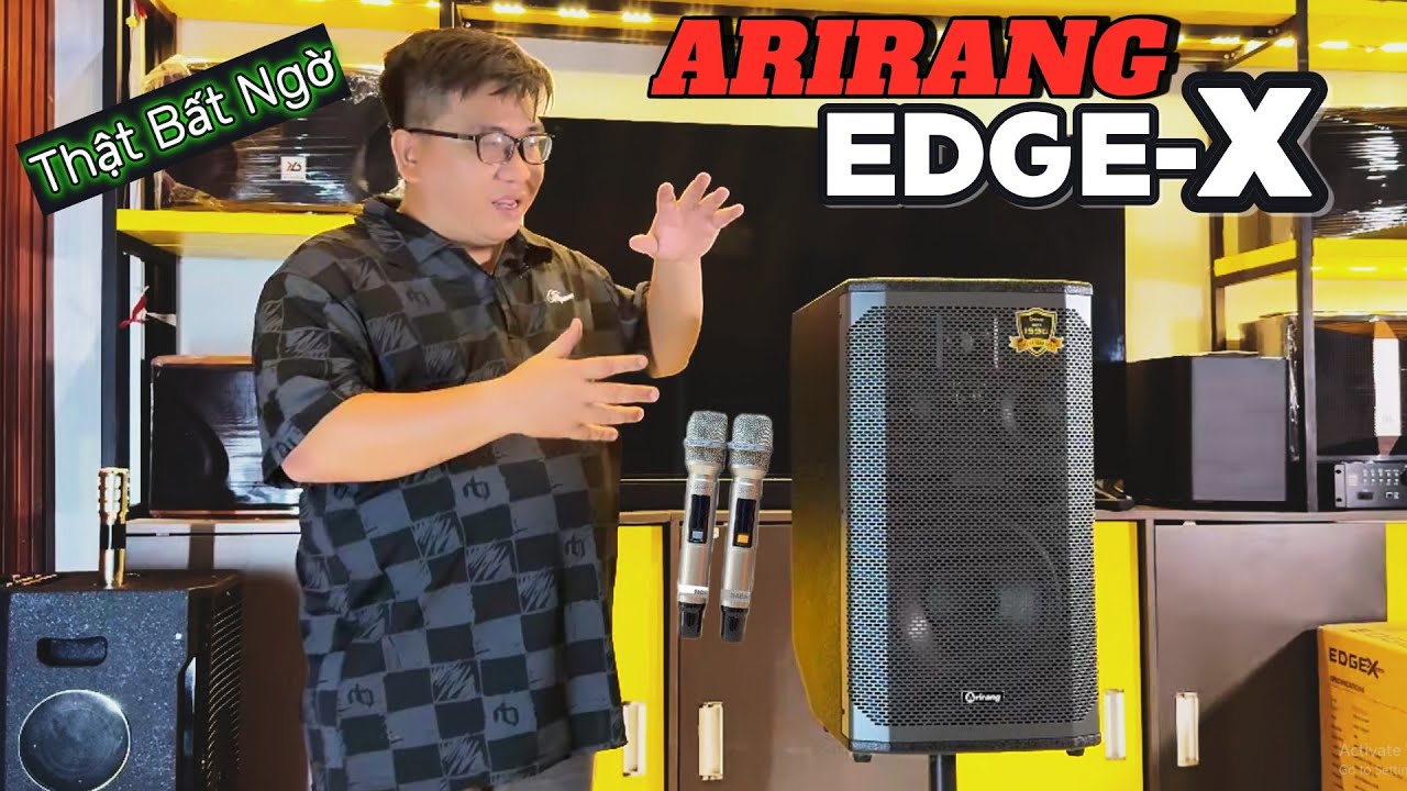 Review Loa ARIRANG EDGE-X – Bass Sub Dual Coil, Nhỏ Gọn Nhưng Mạnh Mẽ