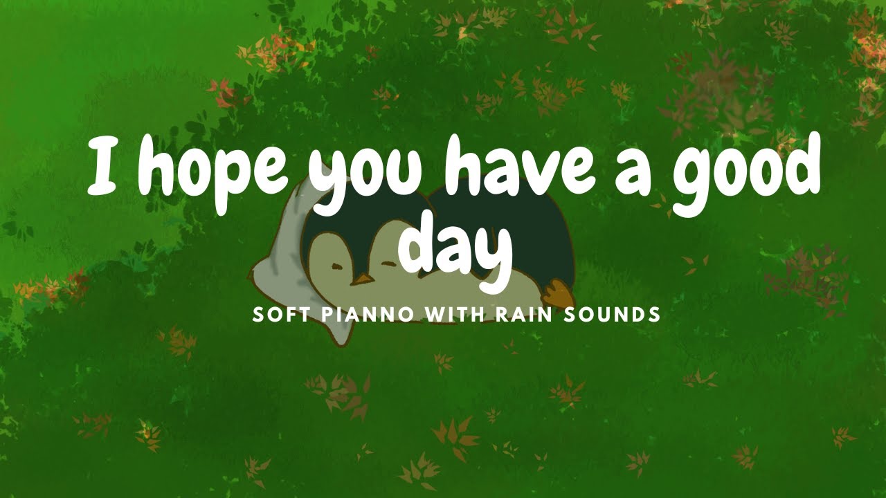 Sleepy Penguin in the Rain 🌧 | 1 Hour Relaxing Lo-fi Music with rain sounds for Work & Study