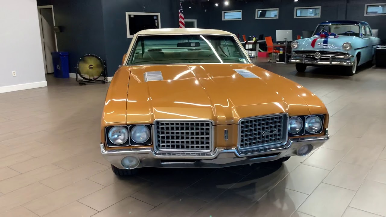 1972 Oldsmobile Cutlass 5.7L Rocket 350 Engine and 350 Tranny