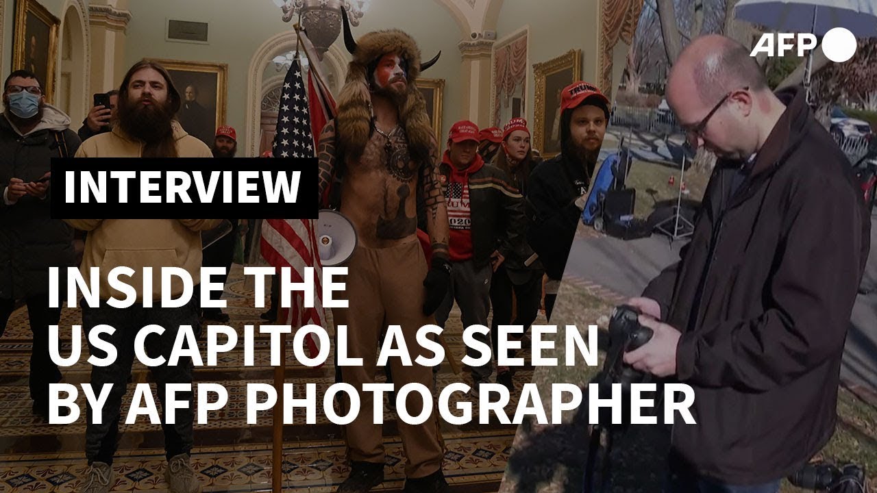 Inside the US Capitol siege, as seen by AFP photographer Saul Loeb | AFP