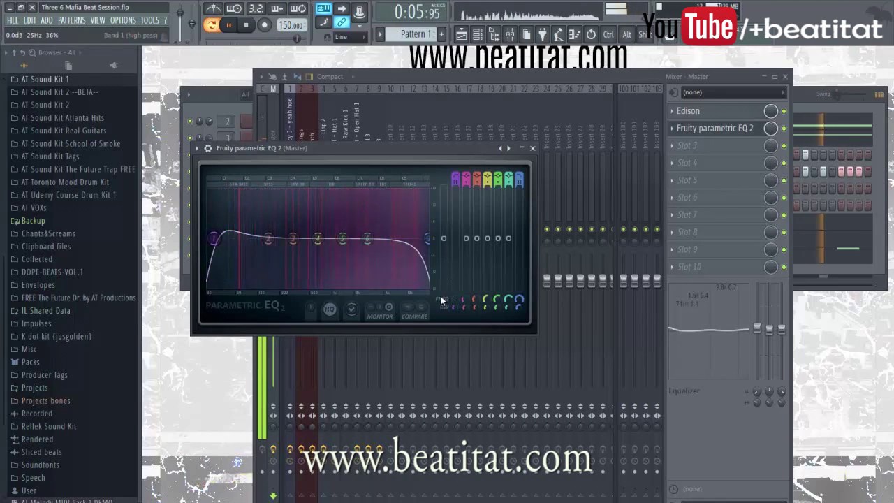Juicy J x Three Six Mafia Beat Session in FL Studio 12