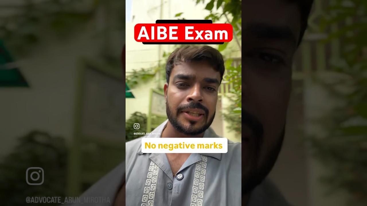 AIBE Exam Pattern 