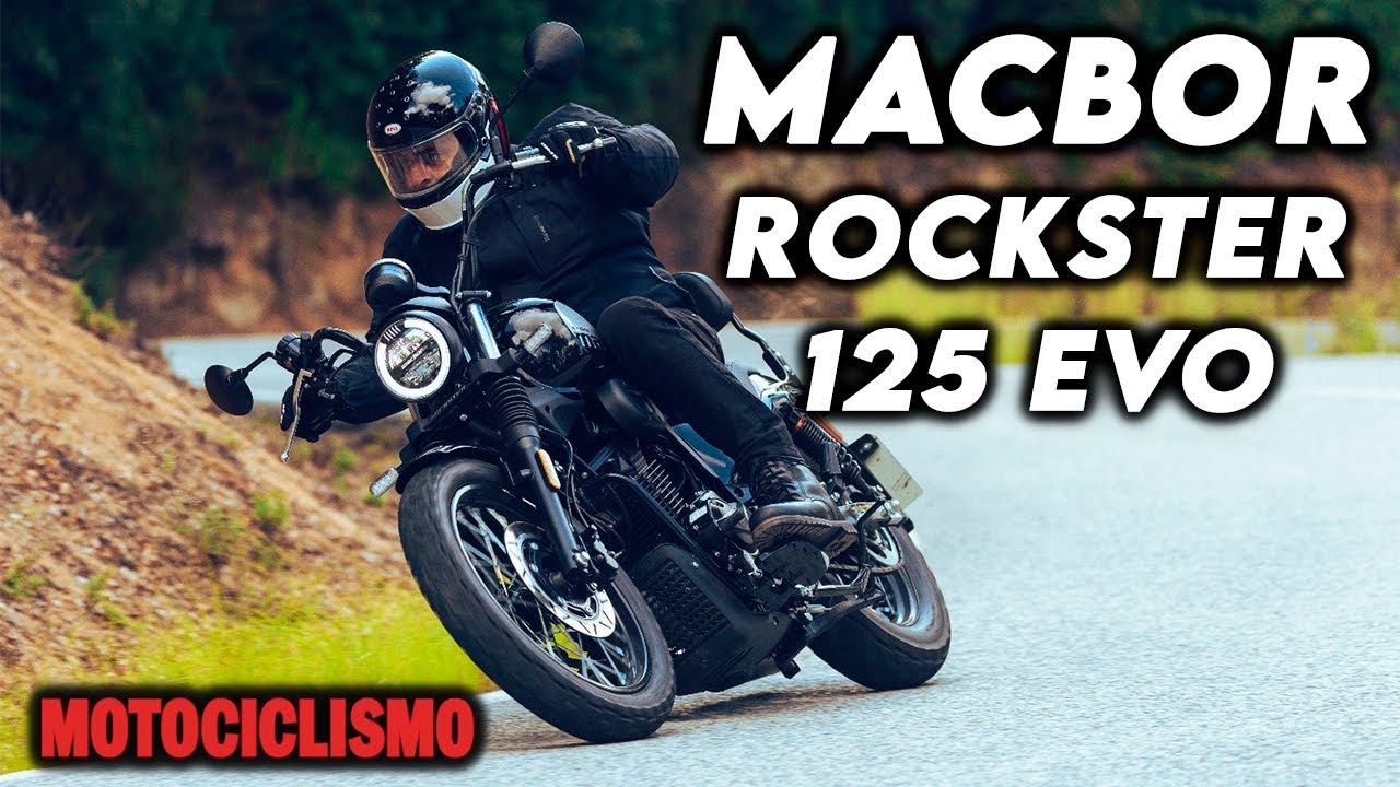 Macbor Rockster 125 EVO 2025 | Prueba, descripción y review en español | MOTOCICLISMO