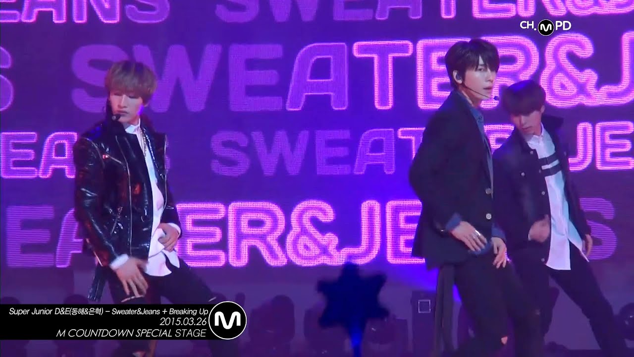 [MPD직캠]슈퍼주니어 동해&은혁 직캠 Sweater&Jeans Breaking Up Super Junior D&E Fancam Mnet MCOUNTDOWN 150326