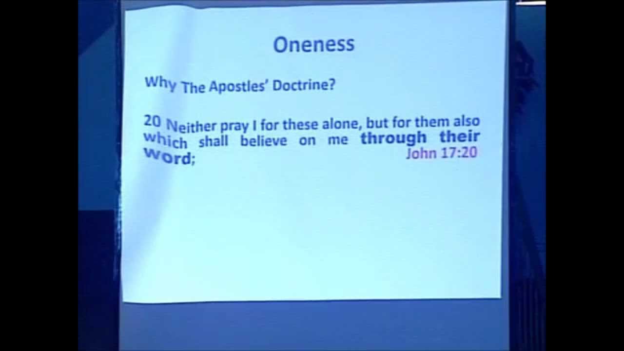 The Apostle's Doctrine - What Does it Mean to Be Apostolic?