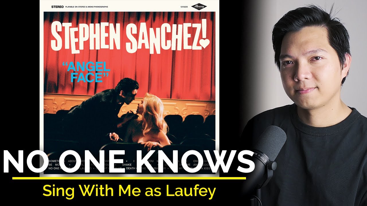 No One Knows (Male Part Only - Karaoke) - Stephen Sanchez ft. Laufey