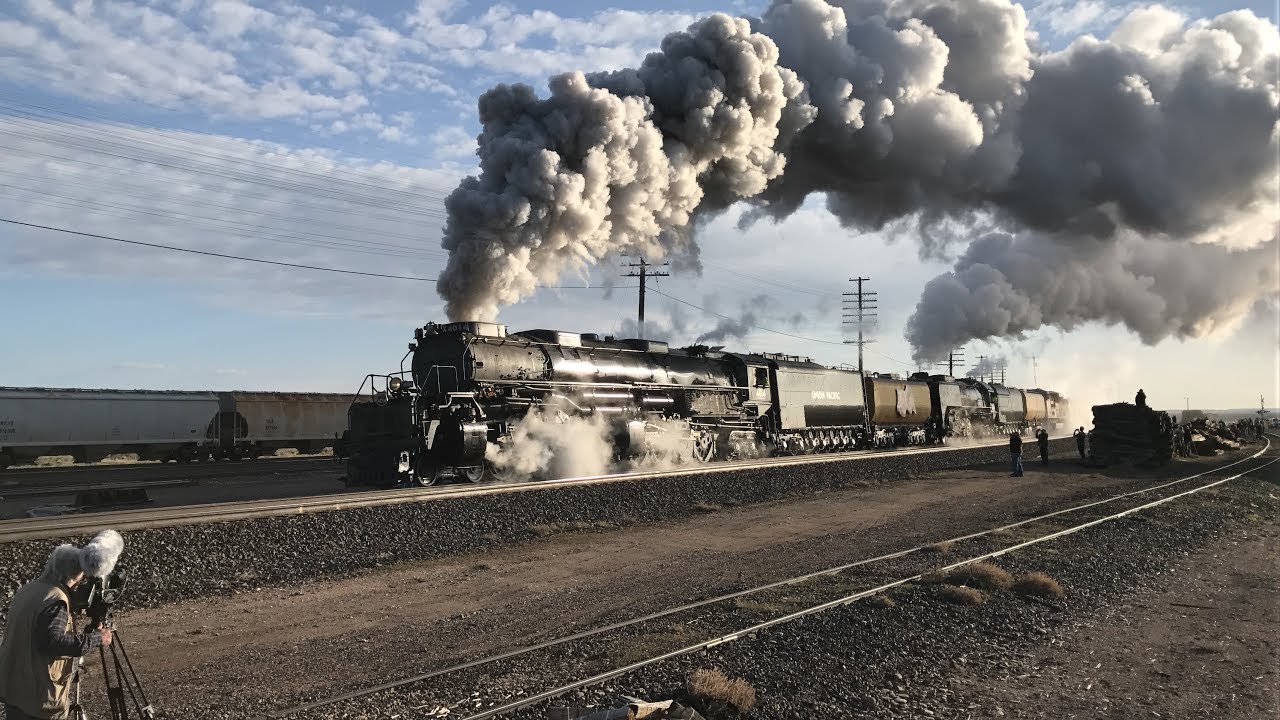 Union Pacific HD 60fps: UP Big Boy 4014 & FEF-3 844 Great Race to Ogden Chase Day 3 Preview (5/6/19)