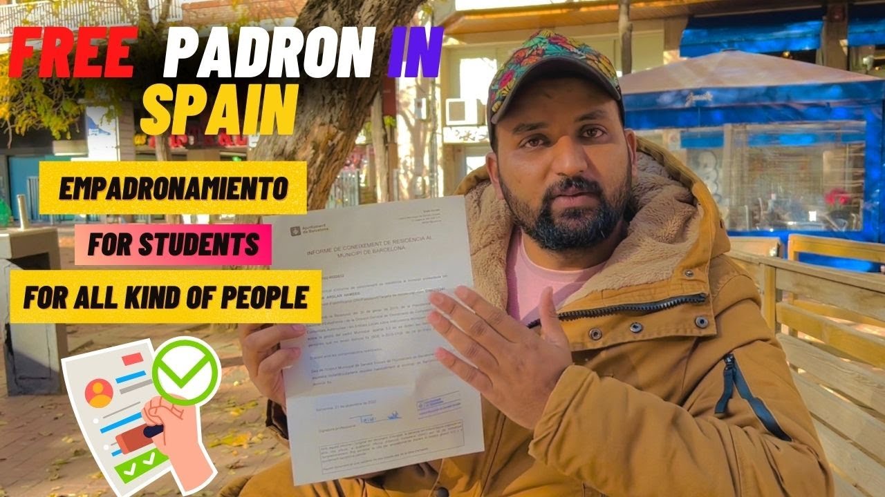 Бесплатная регистрация в Испании | Padron | Mahi Vlogs