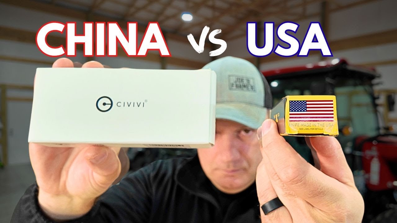 Best Knife Under $30?  USA vs CHINA