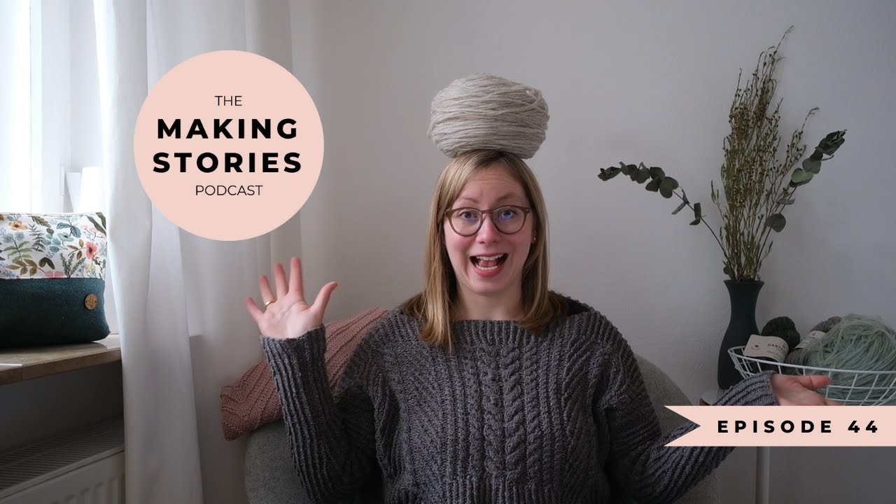 Episode 44: Unspun yarn on the mind and on the needles - plus an interview with me!