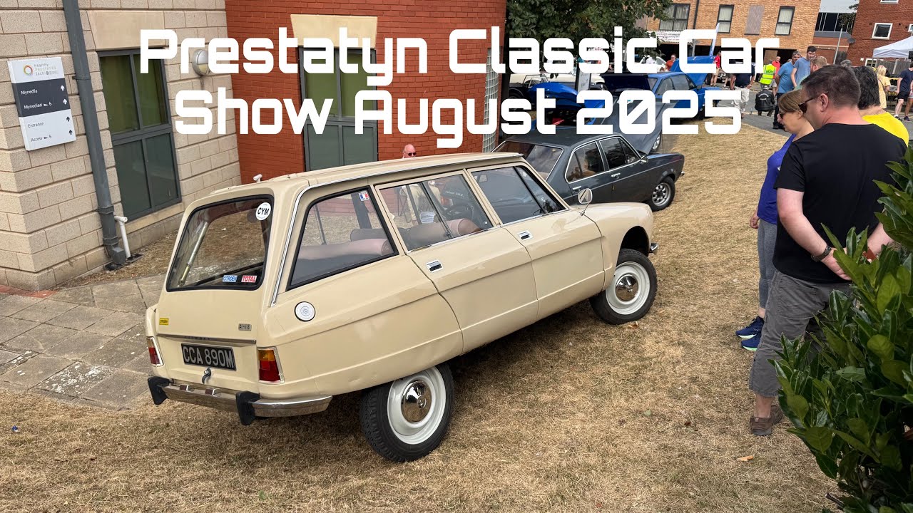 Prestatyn classic car meeting August 2025