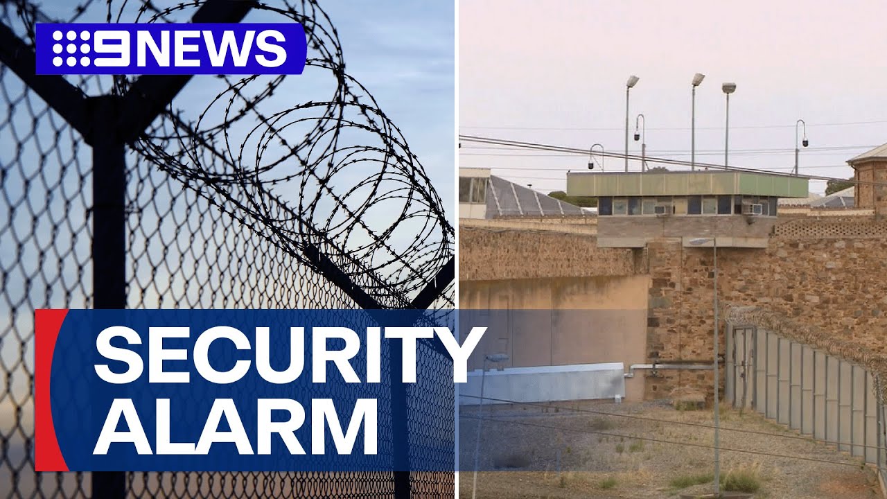 Suspected security breach at two Adelaide prisons | 9 News Australia