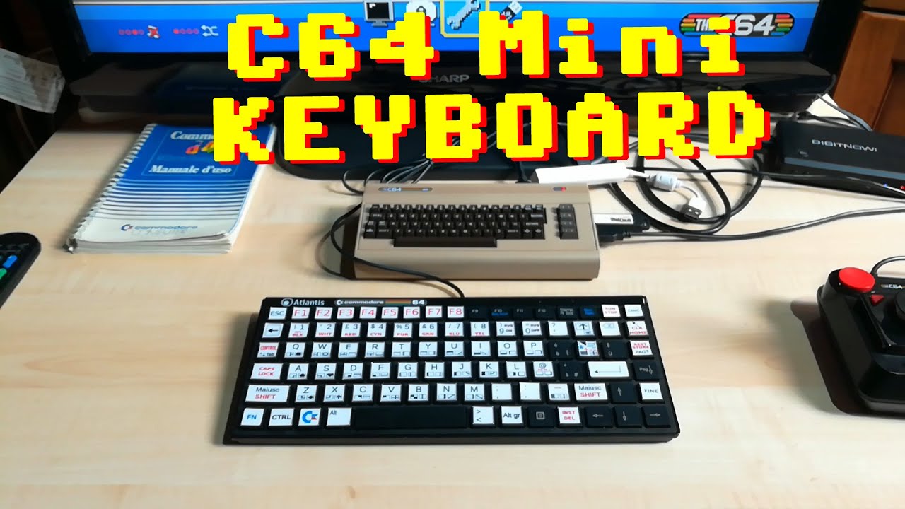 Commodore C64 Mini & Keyboard USB