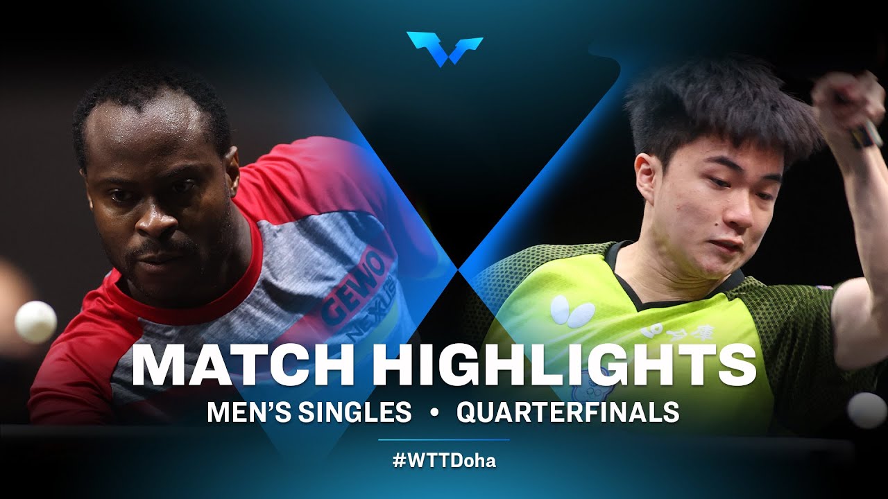 Lin Yun Ju vs Aruna Quadri | WTT Contender Doha 2021 | Men's Singles | QF Highlights