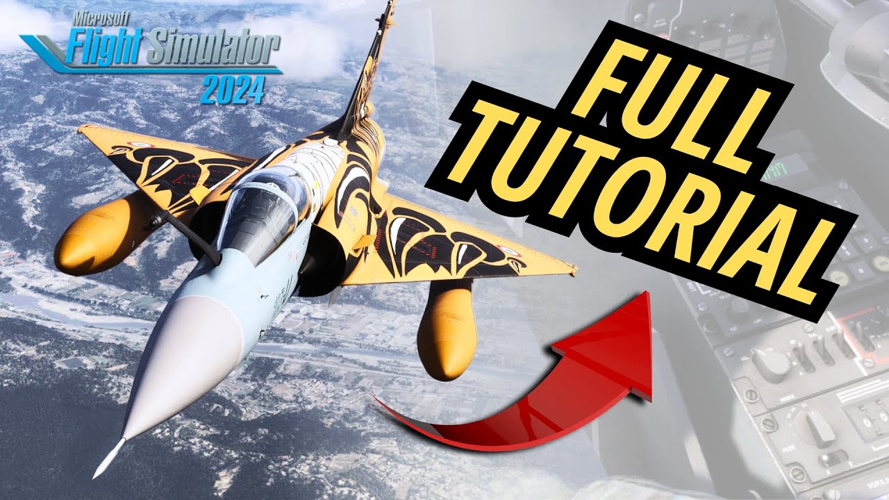 MASTER the M2000C like a PRO in Microsoft Flight Sim