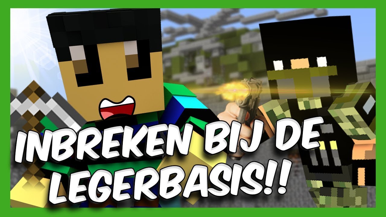 INBREKEN BIJ DE LEGERBASIS!! - Minetopia - #526 | Minecraft Reallife Server
