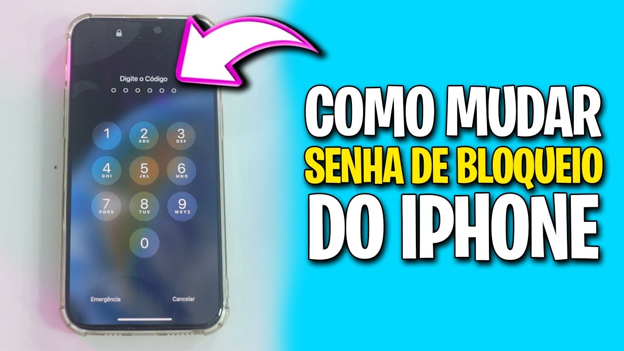✅ Como MUDAR a SENHA de BLOQUEIO do IPHONE (ATUALIZADO, r&aacute;pido e f&aacute;cil)