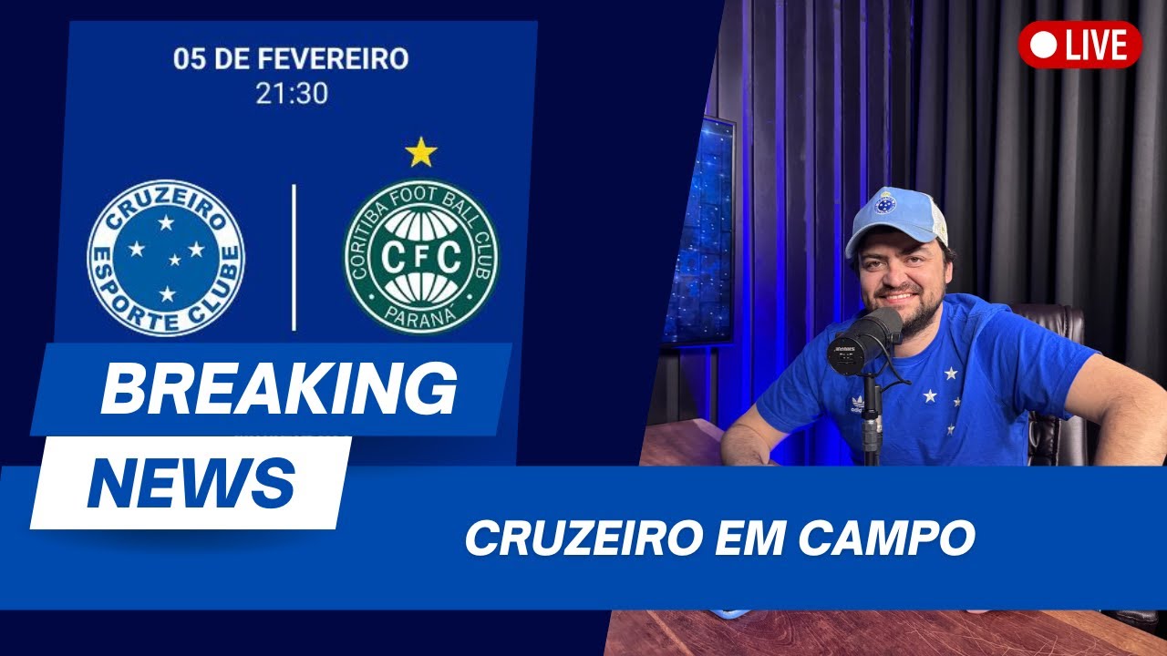 🔴PRÉ JOGO - CRUZEIRO X CORITIBA
