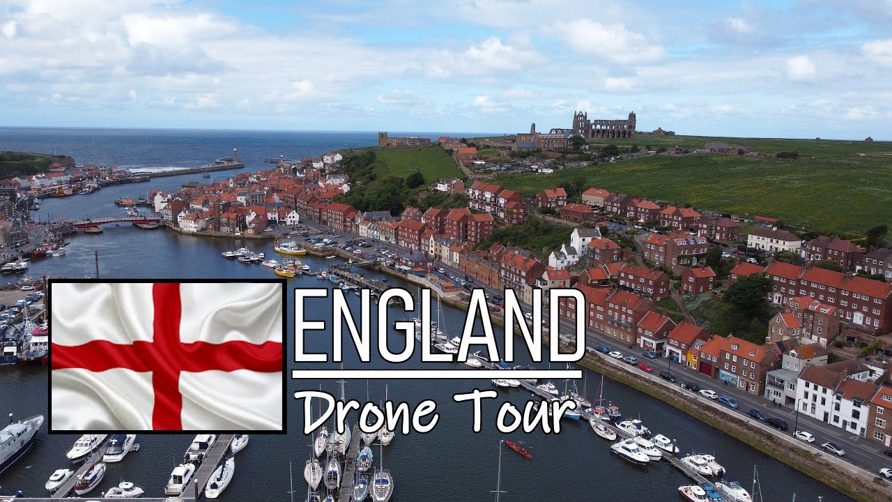 🏴󠁧󠁢󠁥󠁮󠁧󠁿 England Aerial Drone Tour 4k 2022 - Travel United Kingdom (UK)
