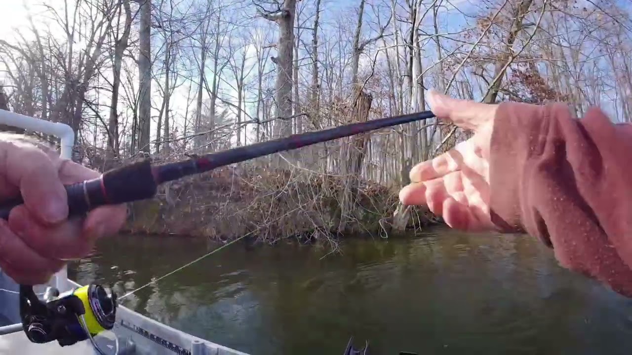 Crappie in January! Ok...60's temp... Heck yeah!