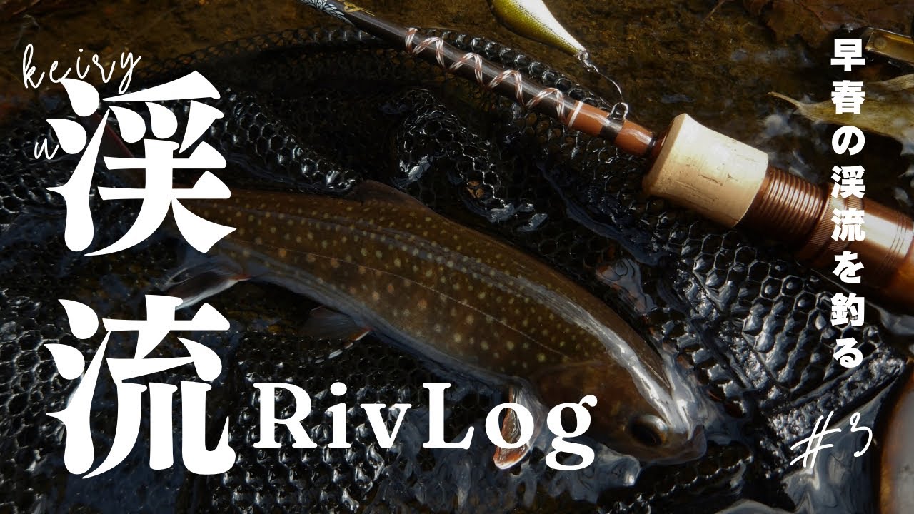〔RivLog ch.〕早春の渓流を釣る　