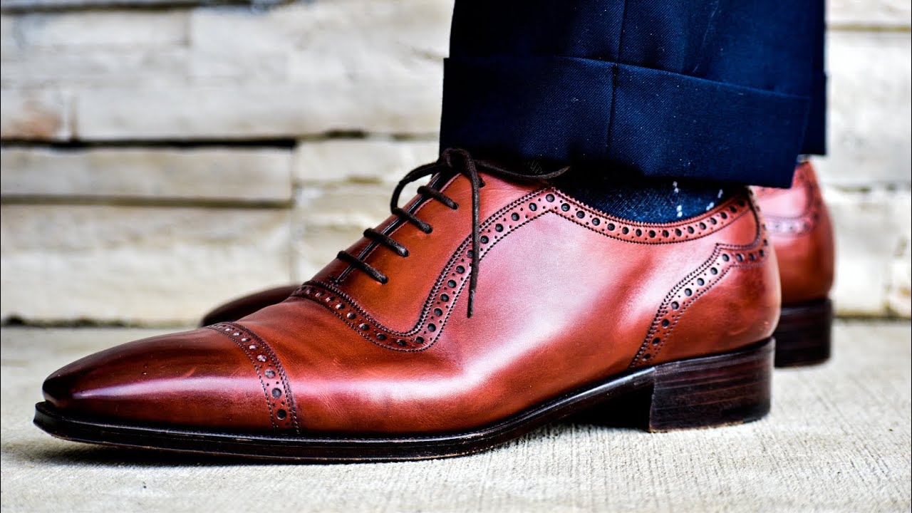 My Favorite Oxfords: England Part 2… Chisel Toe Cap Toes