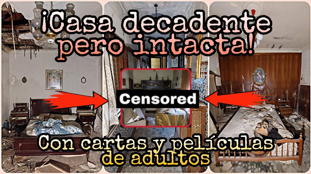 CASA De Pueblo ABANDONADA Solo Para Adultos INTACTA ¡CONSERVA TODO! // AnitaNext