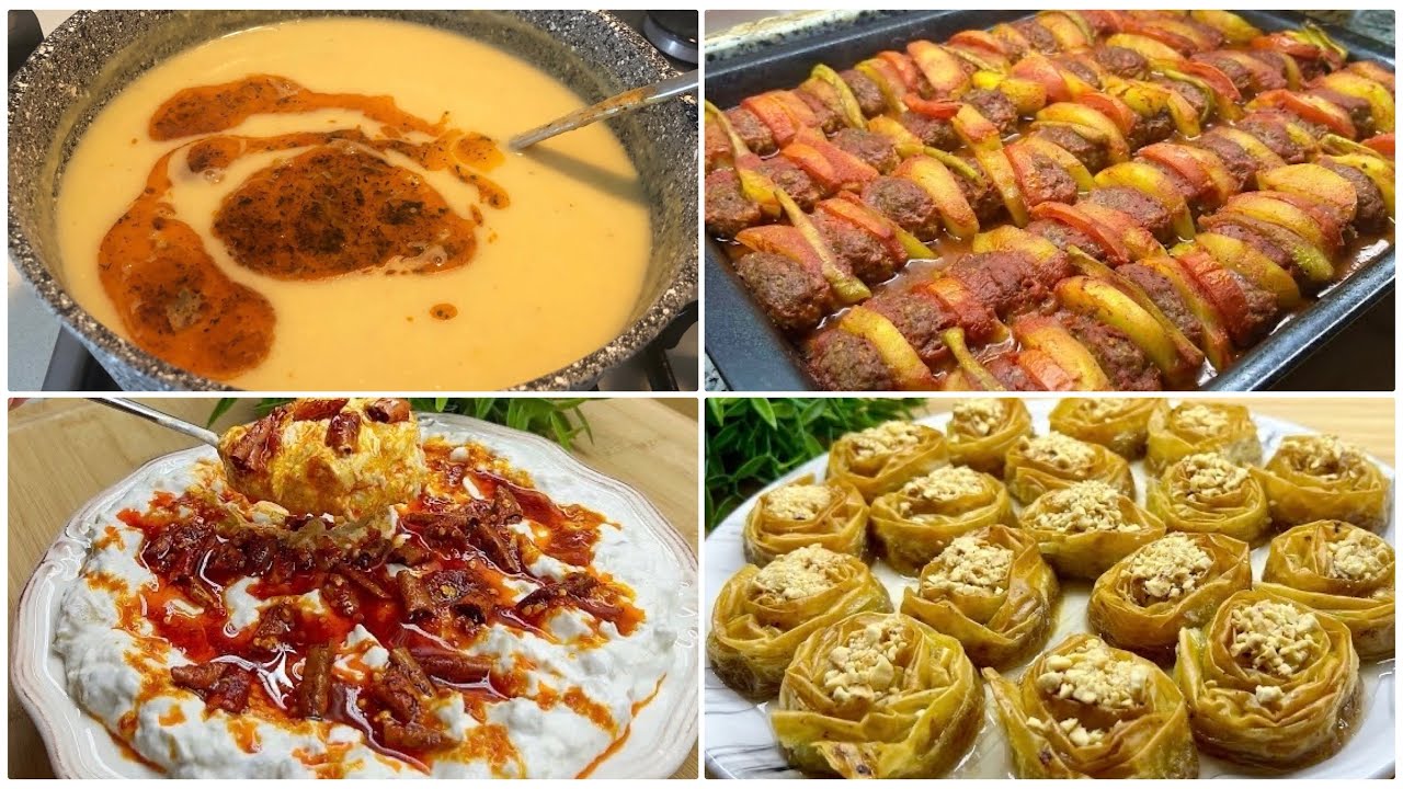 1. G&Uuml;N İFTAR MEN&Uuml;S&Uuml; ❗ Ramazan Bayramı Yemekleri Tatlılar ❗