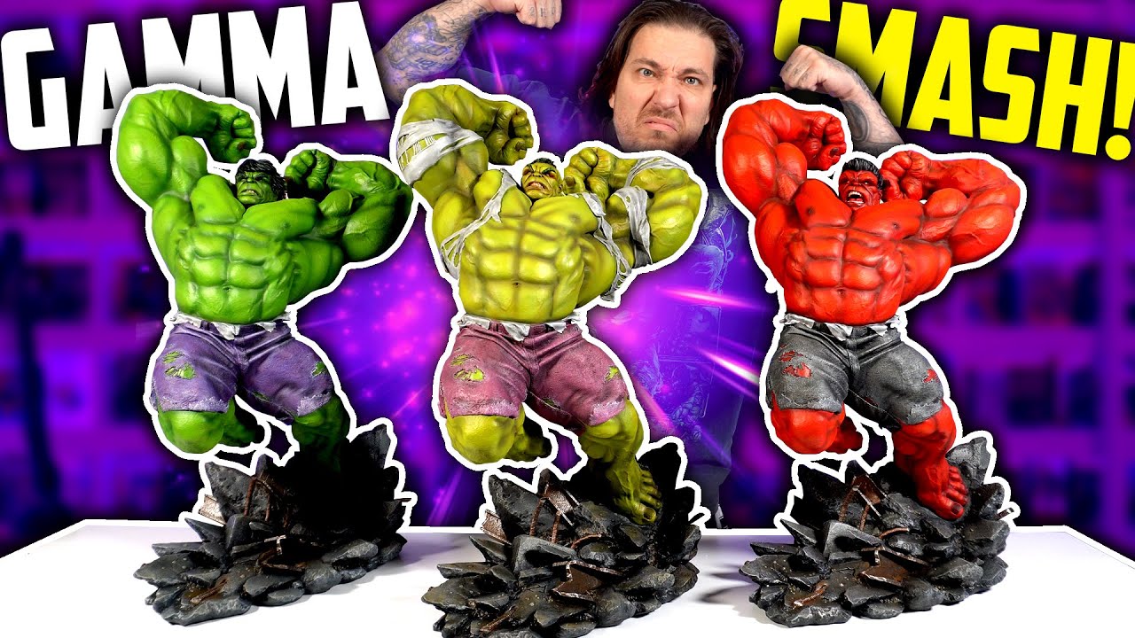 Unboxing the Gamma Smash HULK Premium Format Statue by SIDESHOW