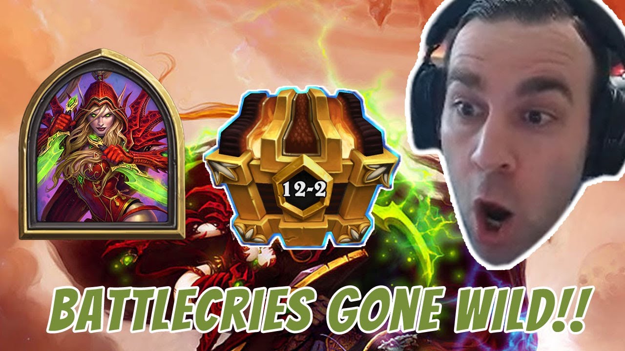 BATTLECRY Rogue to 12 Wins?!?!?! - Hearthstone Arena