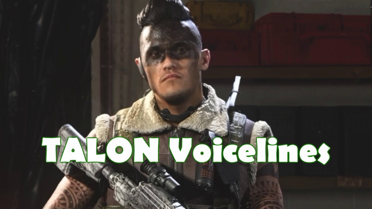 Call of Duty: Warzone — реплики оператора «Коготь»