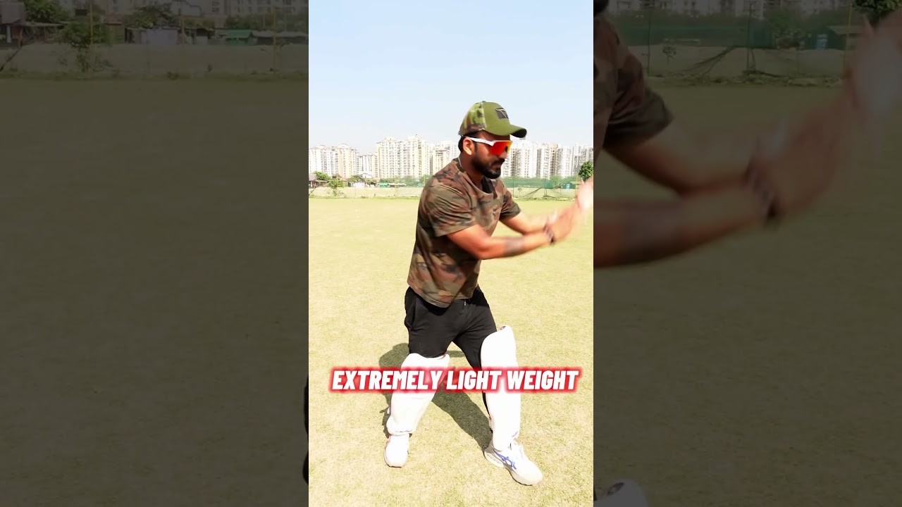 MS Dhoni's Ke Special Cricket Pads! | @SportsLaunchpad #shorts