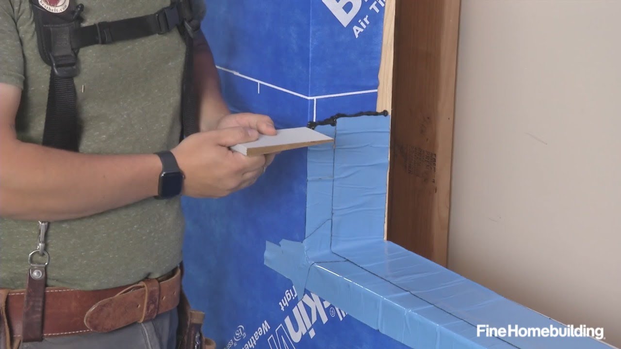 Part 1: Prepare a Rough Opening for a Nail Fin Window Over Peel and Stick Housewrap