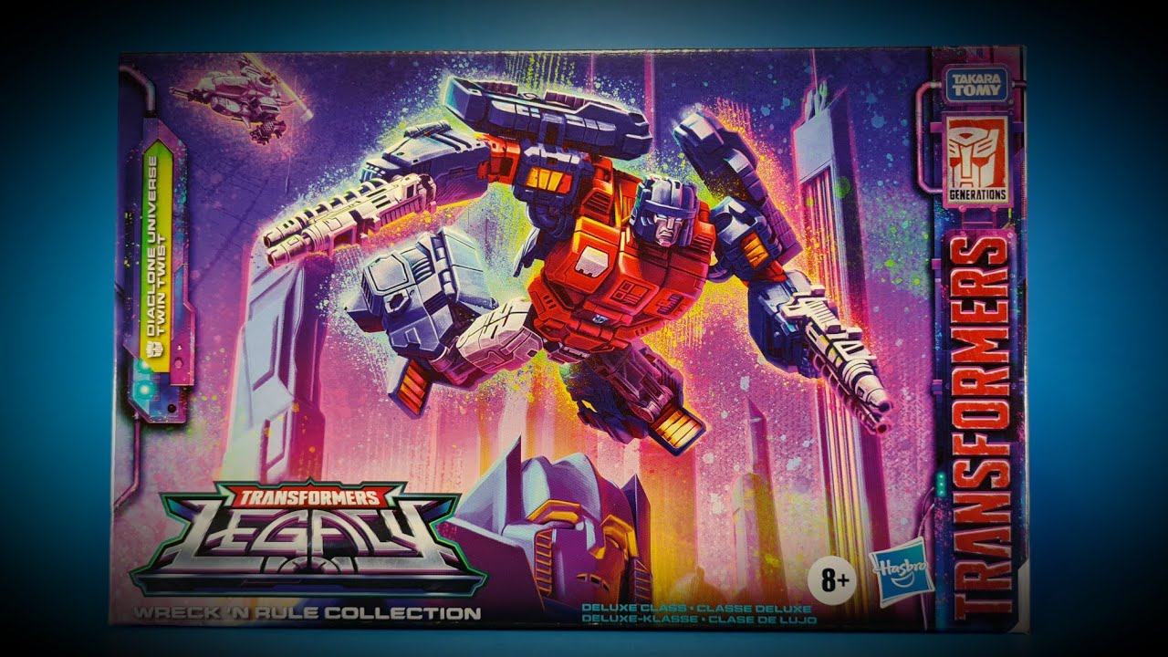 Twin Twist Diaclone Universe Transformers Legacy Hasbro Reseña en Español Castellano Latino España