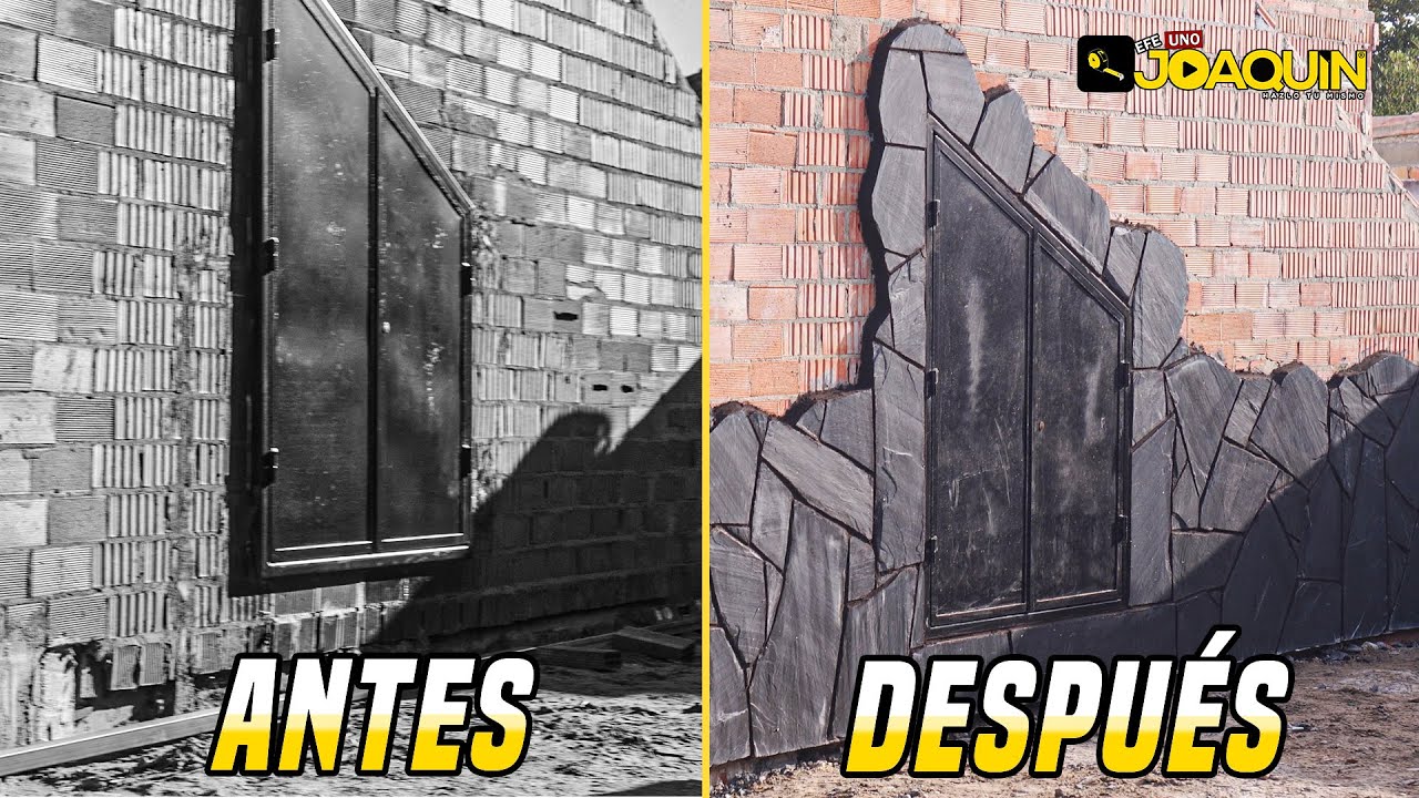 COMO COLOCAR PIEDRA NATURAL EN PARED PASO A PASO (PARA PRINCIPIANTES)