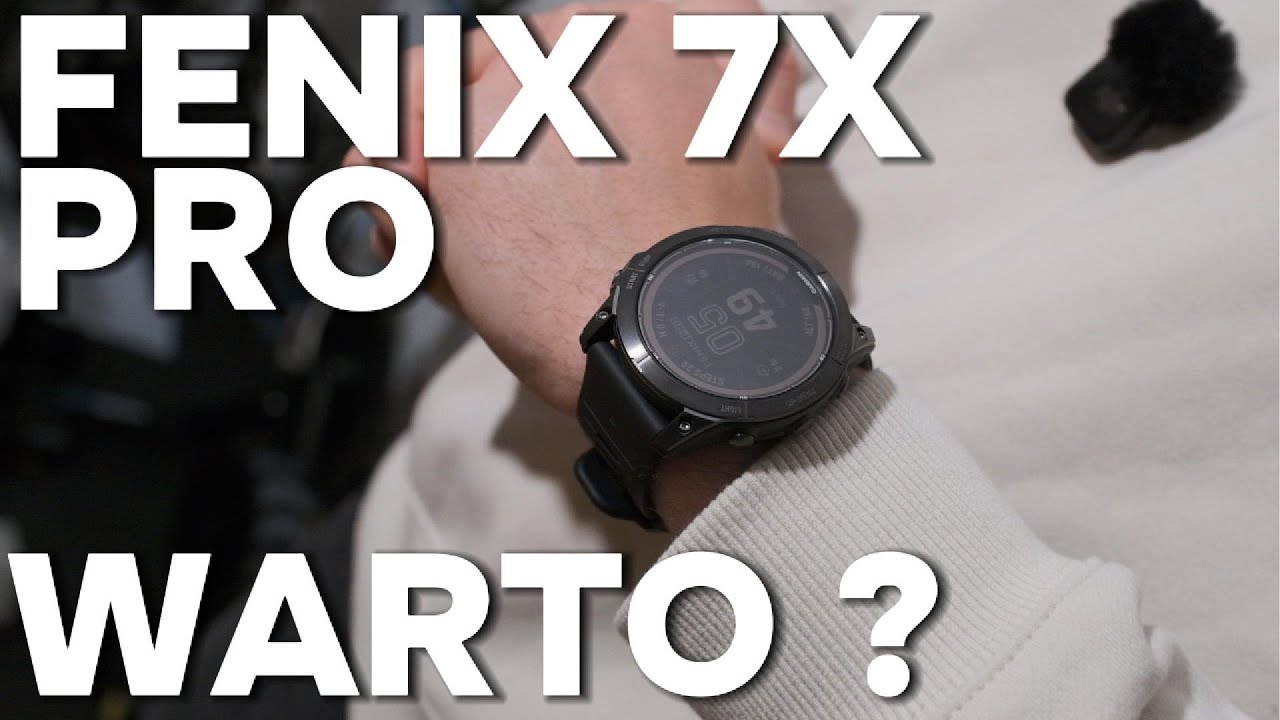 Opening i recenzja Garmin Fenix 7X Pro Sapphire
