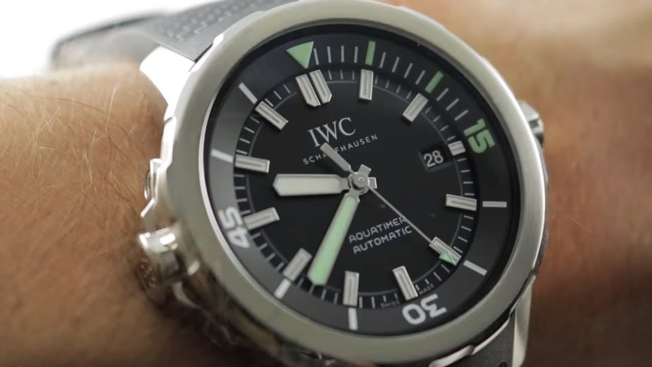 IWC Aquatimer Automatic IW3290-01 Dive Watch Review